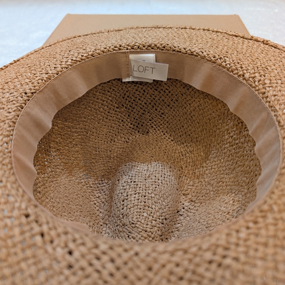 Stylish Tan Straw Hat - Picture 3 of 5